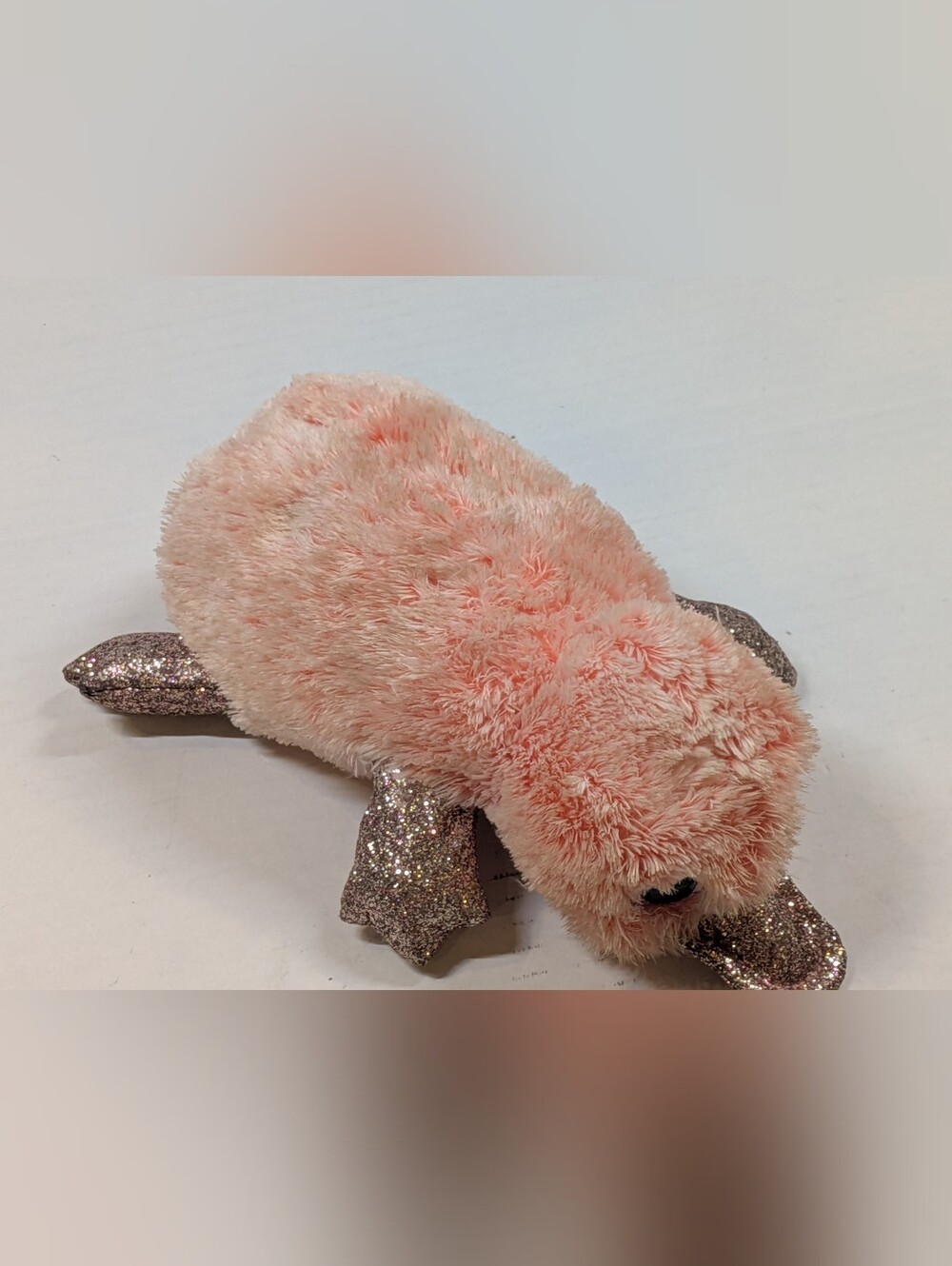 Ty Beanie Boos WILMA the 6-7" Pink Platypus